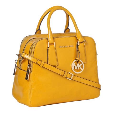 michael kors outlet yellow purse|Michael Kors mustard yellow purse.